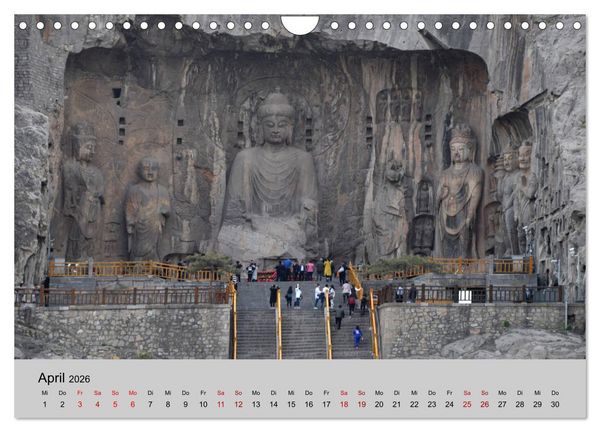Produktbild: China-Impressionen (Wandkalender 2026 DIN A4 quer), CALVENDO Monatskalender