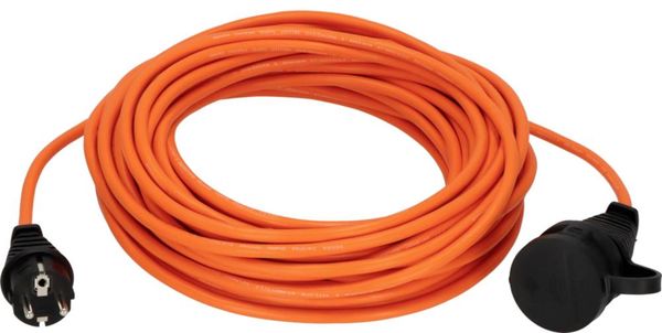 Brennenstuhl 1169940 Strom Verlängerungskabel Orange 20 m AT-N05V3V3-F 3G 1,5 mm² Ölbeständig, UV-Beständig