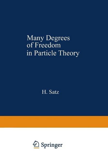 Produktbild: Many Degrees of Freedom in Particle Theory