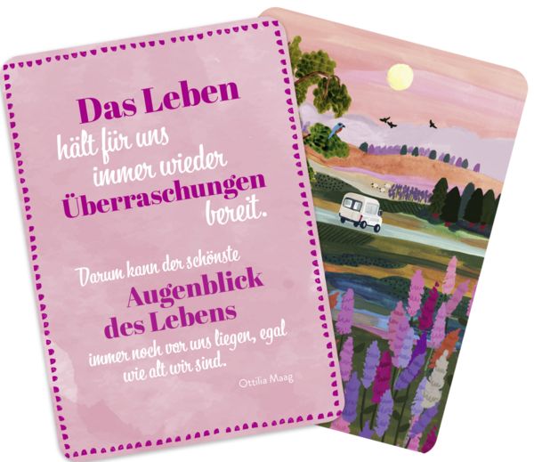 Produktbild: Kartenset: Lebe dein Gl&uuml;ck