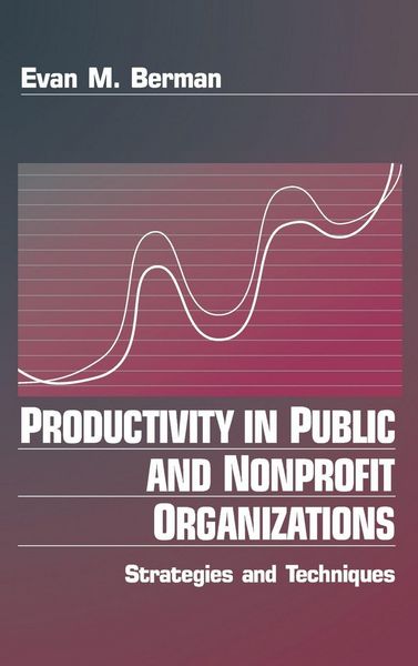 Produktbild: Productivity in Public and Non Profit Organizations
