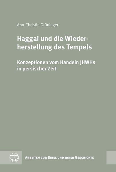Produktbild: Haggai und die Wiederherstellung des Tempels