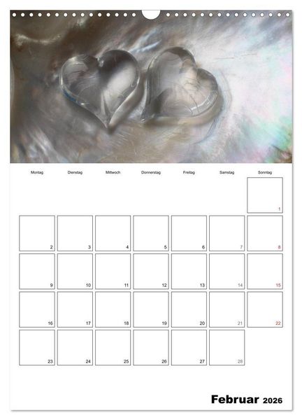 Produktbild: Ein herzliches Jahr (Wandkalender 2026 DIN A3 hoch), CALVENDO Monatskalender