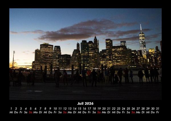 Produktbild: New York 2026 Fotokalender DIN A3
