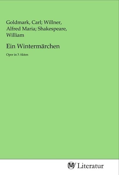 Ein Wintermärchen, Taschenbuch von , MV-Literatur, 9783968740522