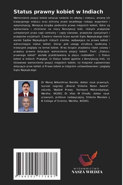 Produktbild: Status prawny kobiet w Indiach