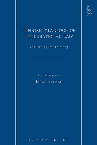Produktbild: Finnish Yearbook of International Law, Volume 23, 2012-2013