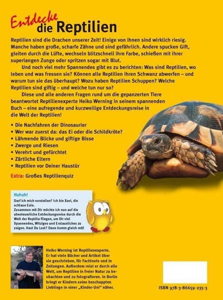 Produktbild: Entdecke die Reptilien