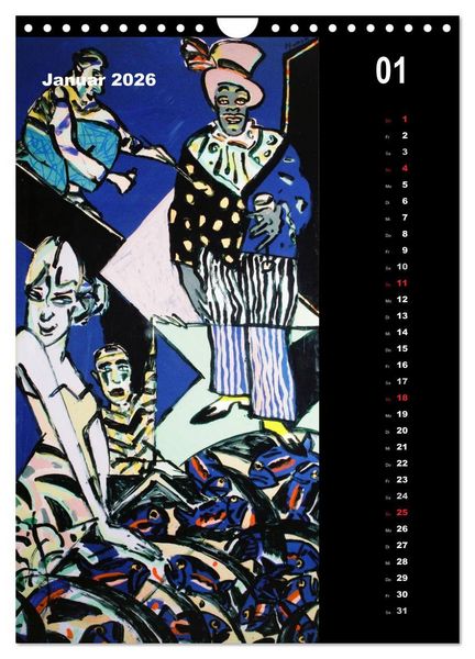 Produktbild: Wolf-Dieter Pfennig Kalender (Wandkalender 2026 DIN A4 hoch), CALVENDO Monatskalender