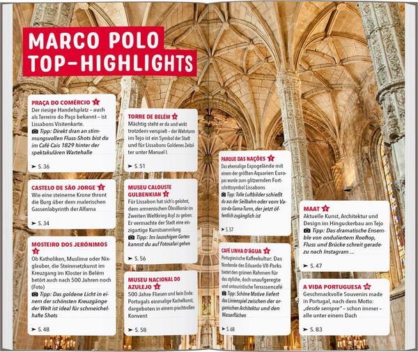 Produktbild: MARCO POLO Reisef&uuml;hrer Lissabon