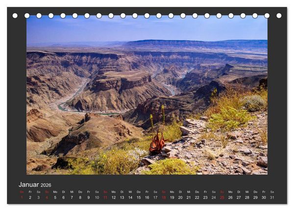 Produktbild: Facetten Namibias (Tischkalender 2026 DIN A5 quer), CALVENDO Monatskalender