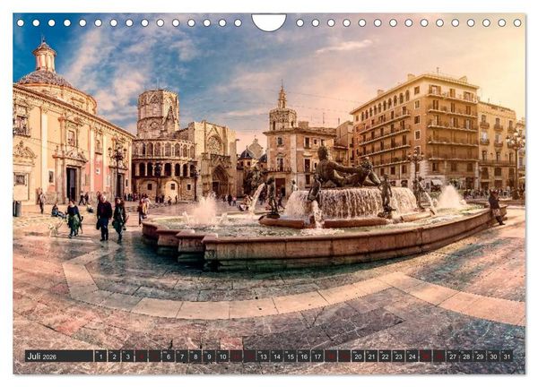 Produktbild: Valencia - Stadt am Turia (Wandkalender 2026 DIN A4 quer), CALVENDO Monatskalender