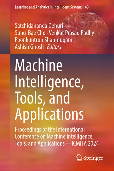 Produktbild: Machine Intelligence, Tools, and Applications