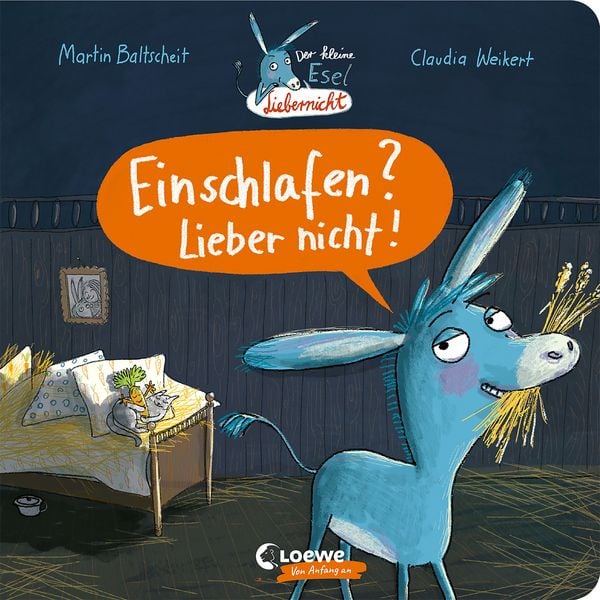 Produktbild: Der kleine Esel Liebernicht - Einschlafen? Lieber nicht!
