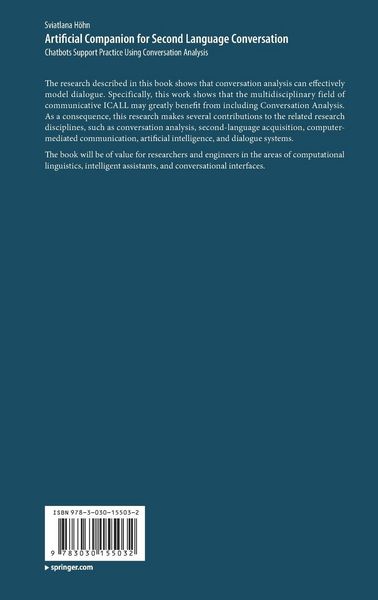 Produktbild: Artificial Companion for Second Language Conversation