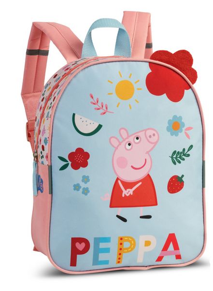 Produktbild: SIEBER Gl&uuml;hw&uuml;rmchen - Kinderrucksack Peppa Pig, hellblau