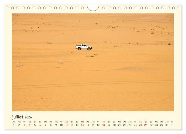 Produktbild: Jordanie - impressions de paysages et d'h&eacute;ritages (Calendrier mural 2026 DIN A4 vertical), CALVENDO calendrier mensuel
