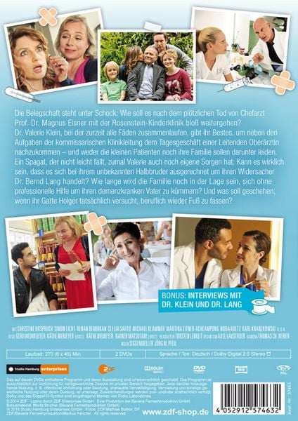 Produktbild: Dr. Klein - Staffel 2/Folge 01-06 [2 DVDs]