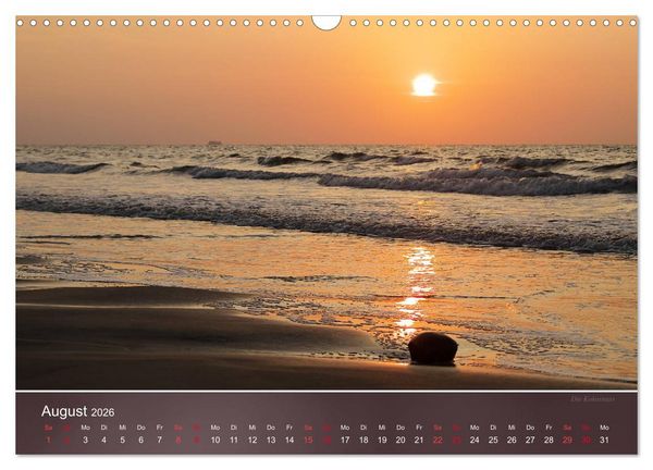 Produktbild: Farben am Meer (Wandkalender 2026 DIN A3 quer), CALVENDO Monatskalender
