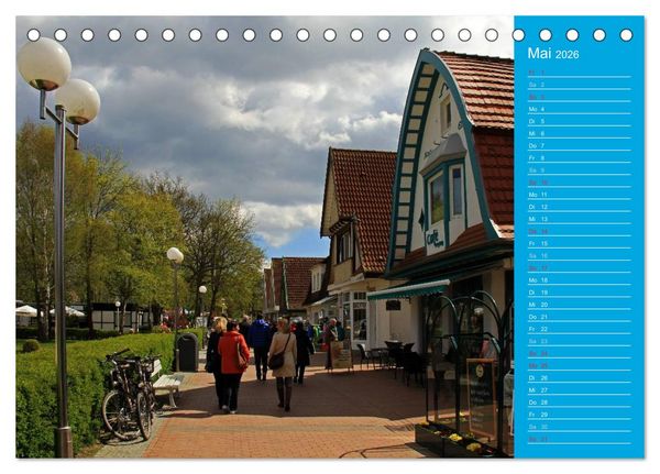 Produktbild: Boltenhagen 2026 (Tischkalender 2026 DIN A5 quer), CALVENDO Monatskalender