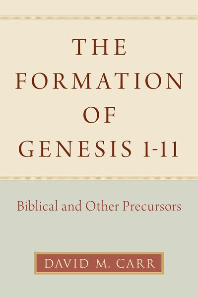 Produktbild: The Formation of Genesis 1-11