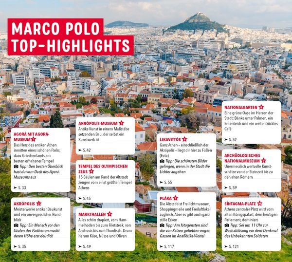 Produktbild: MARCO POLO Reisef&uuml;hrer Athen