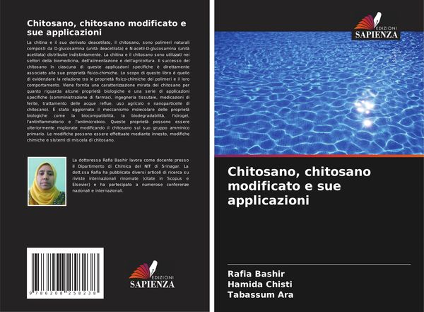 Produktbild: Chitosano, chitosano modificato e sue applicazioni