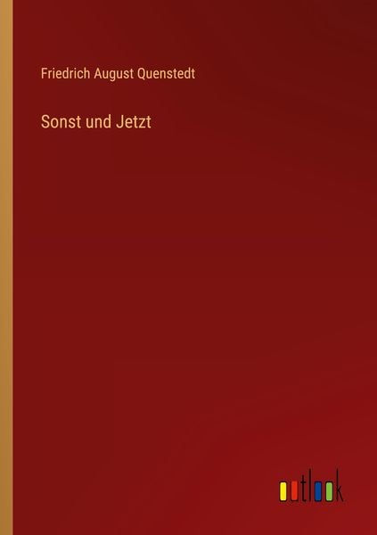 Produktbild: Sonst und Jetzt