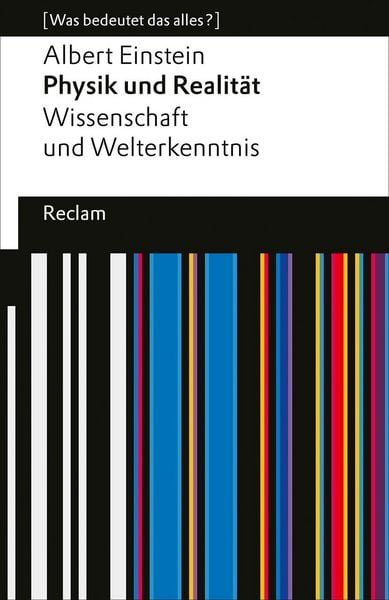 Produktbild: Physik und Realit&auml;t. Wissenschaft und Welterkenntnis