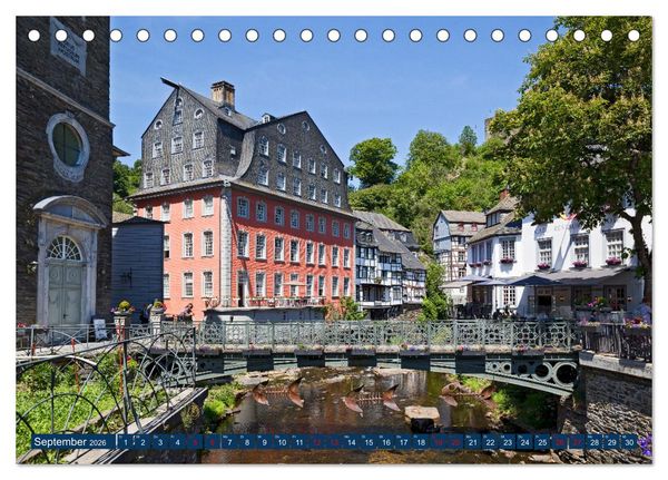 Produktbild: 75 Jahre Nordrhein-Westfalen - Ein Bundesland feiert Geburtstag (Tischkalender 2026 DIN A5 quer), CALVENDO Monatskalender