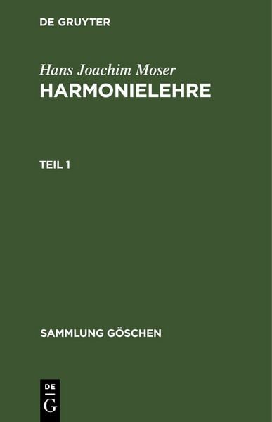 Produktbild: Harmonielehre. Teil 1