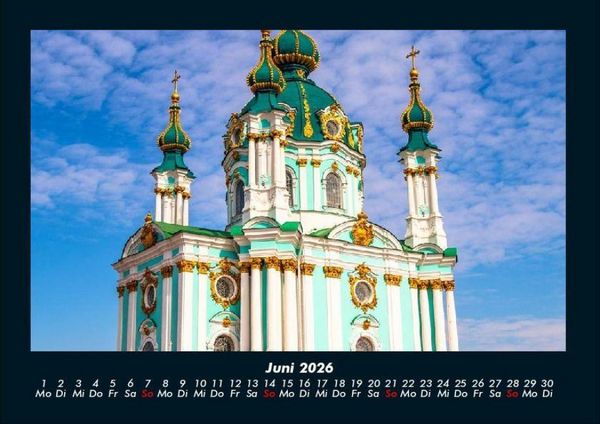 Produktbild: Architektur 2026 Fotokalender DIN A4