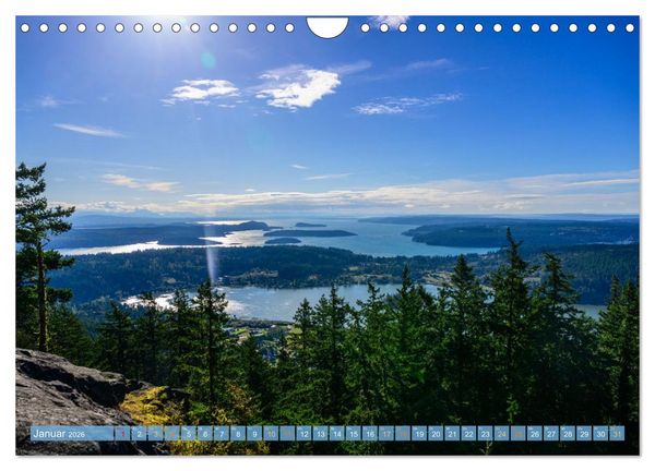Produktbild: Zwischen Gipfeln und Meer (Wandkalender 2026 DIN A4 quer), CALVENDO Monatskalender