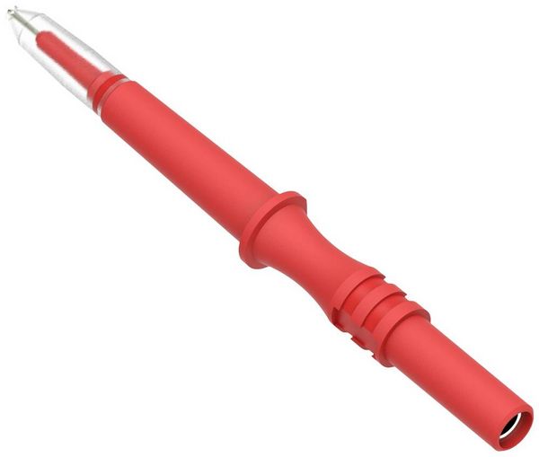 Produktbild: Electro PJP 464-IEC-CD1-R Pr&uuml;fspitze 464-IEC-CD1-R Buchse 4mm CAT II 600V Rot 1St.