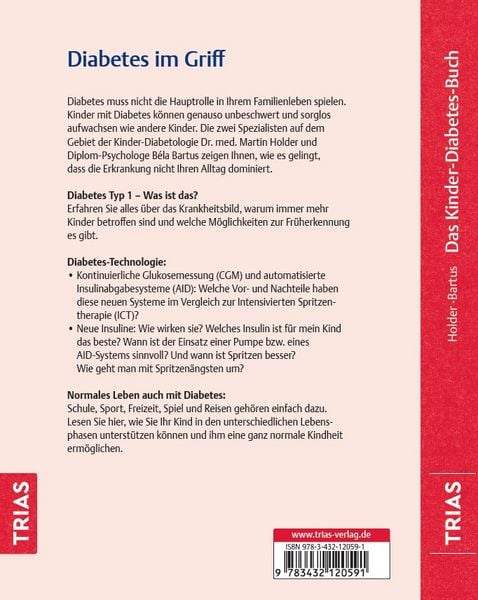 Produktbild: Das Kinder-Diabetes-Buch