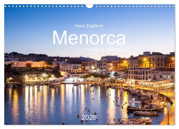 Menorca - Perle im MIttelmeer (Wandkalender 2026 DIN A3 quer), CALVENDO Monatskalender