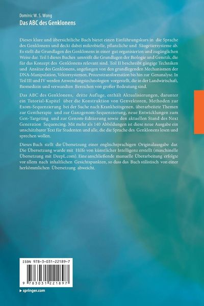 Produktbild: Das ABC des Genklonens