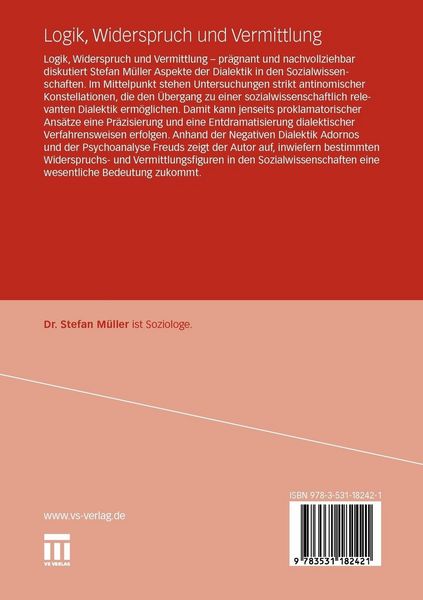 Produktbild: Logik, Widerspruch und Vermittlung