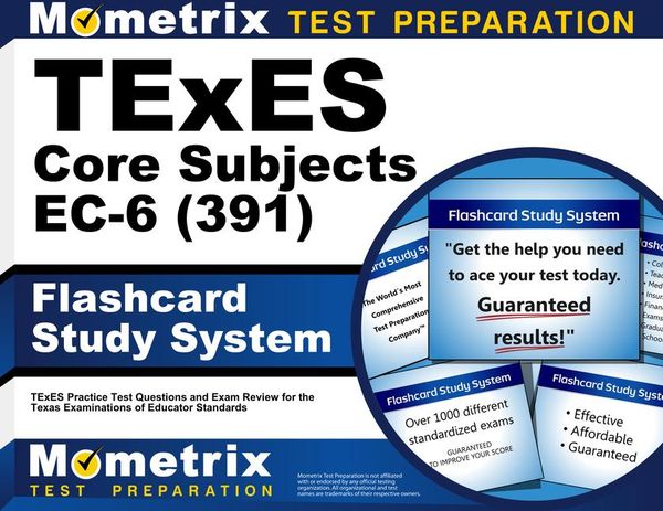 Produktbild: TExES Core Subjects Ec-6 (391) Flashcard Study System