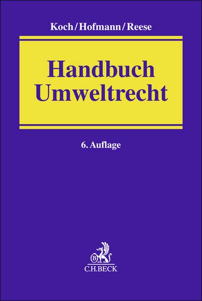Produktbild: Handbuch Umweltrecht