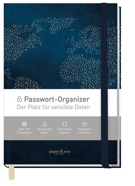 Produktbild: Passwort-Organizer A6+