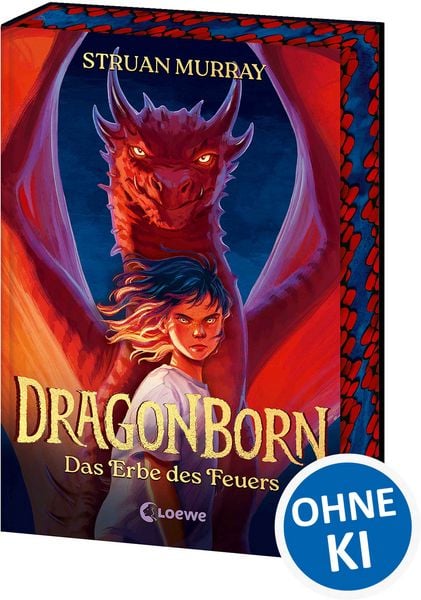 Dragonborn (Band 1) - Das Erbe des Feuers, Gebundene Ausgabe von Struan Murray, Loewe, 9783743224148