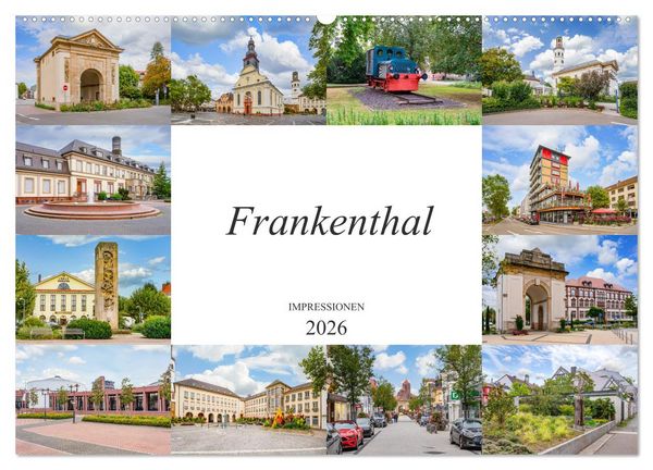 Produktbild: Frankenthal Impressionen (Wandkalender 2026 DIN A2 quer), CALVENDO Monatskalender
