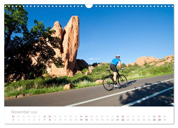 Produktbild: Colorado - H&ouml;henrausch mit dem Rennrad (Wandkalender 2026 DIN A3 quer), CALVENDO Monatskalender