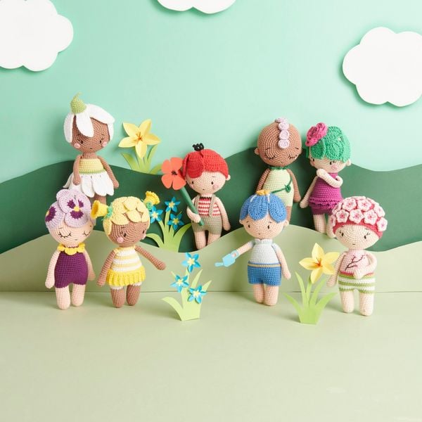 Produktbild: Ricorumi Blooming Beauties D, uncoated, 24 Seiten