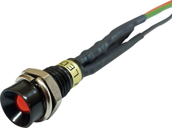 Produktbild: Sedeco BD-0608B LED-Signalleuchte mehrfarbig Rot, Gr&uuml;n 12 V/DC