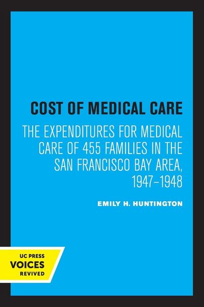 Produktbild: Cost of Medical Care