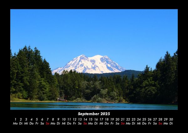 Produktbild: Die Seen der Erde 2025 Fotokalender DIN A3