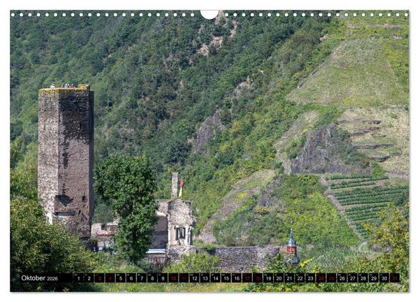 Produktbild: Die Mosel zwischen Bremm und Koblenz (Wandkalender 2026 DIN A3 quer), CALVENDO Monatskalender