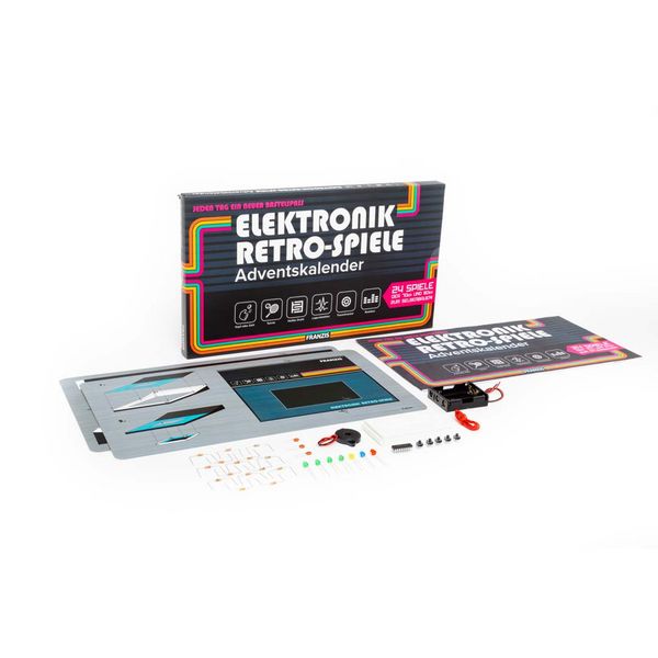 Produktbild: FRANZIS 67150 - Elektronik Retro Spiele Adventskalender